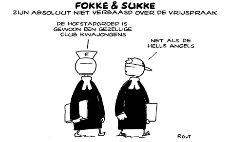 F&S zijn absoluut niet verbaasd over de vrijspraak (NRC, vrij, 25-01-08)