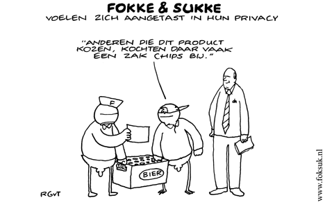 F&S voelen zich aangetast in hun privacy (NRC, ma, 28-01-08)