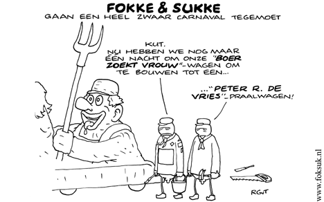 F&S gaan ene heel zwaar carnaval tegemoet (NRC, vrij, 01-02-08)