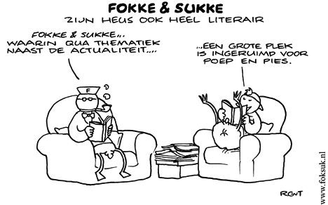 F&S zijn heus ook heel literair (NRC, vrij, 08-02-2008)