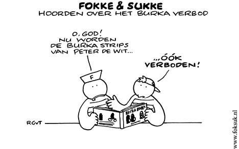 F&S hoorden over het Burkaverbod (NRC, za, 09-02-2008)