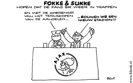 F&S hopen dat de fans er weer intrappen (NRC, ma, 18-02-2008)