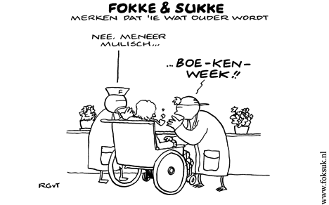 F&S merken dat 'ie wat ouder wordt (NRC, za, 15-03-08)