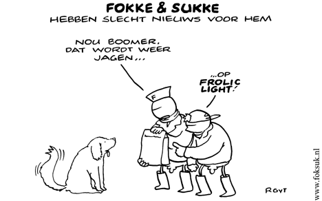 F&S hebben slecht nieuws voor hem (NRC, di, 08-04-08)