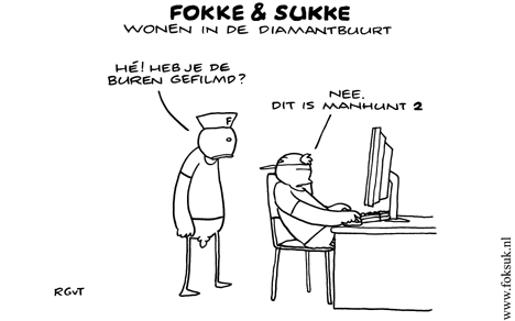 F&S wonen in de Diamantbuurt (NRC, za, 12-04-08)