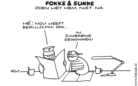 F&S doen het hem niet na (NRC, di, 15-04-08)