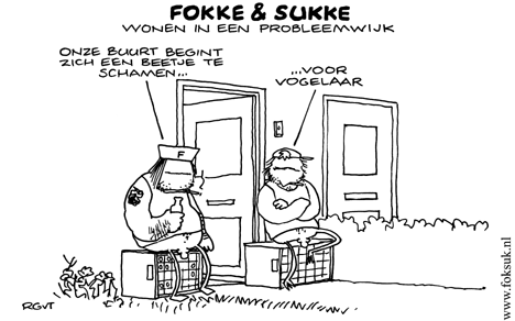 F&S wonen in een probleemwijk (NRC, do, 24-04-08)