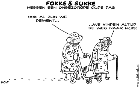 F&S hebben een onbezorgde oude dag (NRC, do, 15-05-08)