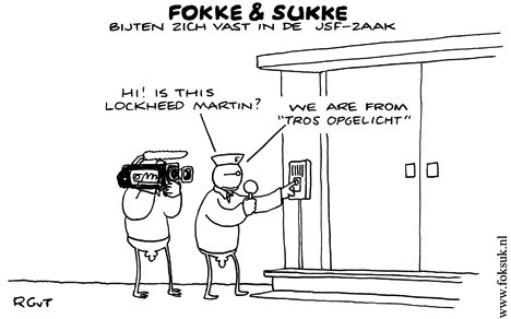 F&S bijten zich vast in de JSF-zaak (NRC, wo, 28-05-08)