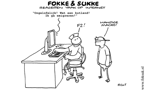 F&S reageren vaak op internet (NRC, za, 31-05-08)