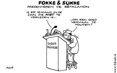 F&S presenteren de bètacanon (NRC, do, 05-06-08)