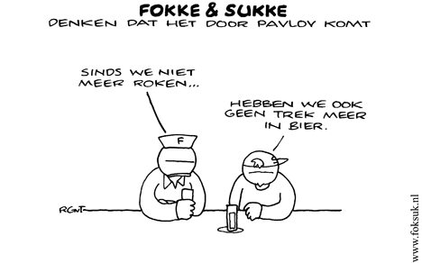 F&S denken dat het door Pavlov komt (NRC, wo, 02-07-08)