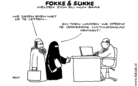 F&S melden zich bij hun baas (NRC, wo, 09-07-08)