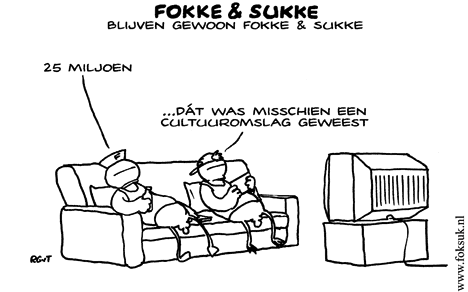 F&S blijven gewoon Fokke & Sukke (NRC, vr, 11-07-08)