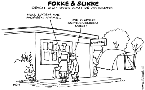 F&S geven zich over aan de animatie (NRC, ma, 28-07-08)