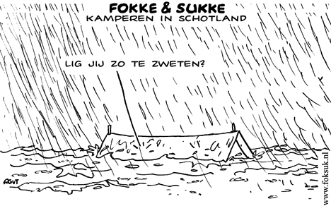F&S kamperen in Schotland (NRC, vr, 01-08-08)