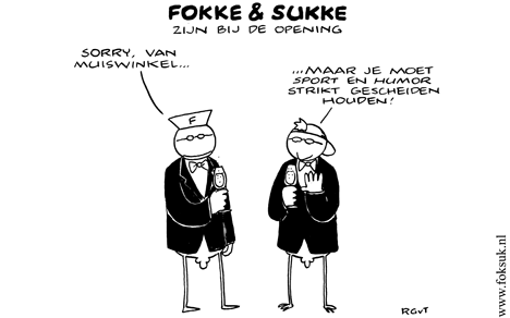 F&S zijn bij de opening (Next, vrij, 08-08-08)