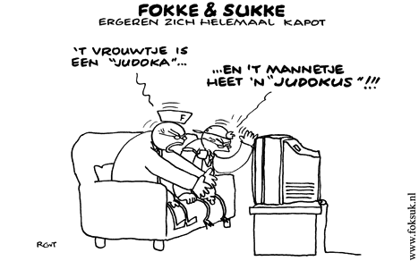 F&S ergeren zich helemaal kapot (NRC, 14-08-08)