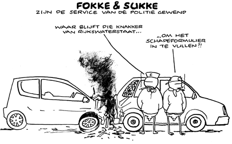 F&S zijn de service van de politie gewend (NRC, ma, 180808)