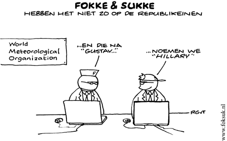 F&S hebben het niet zo op de Republikeinen (NRC, ma, 01-09-08)