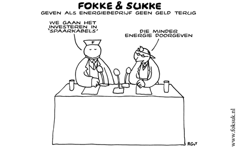 F&S geven als energiebedrijf geen geld terug (NRC, za, 06-09-08)