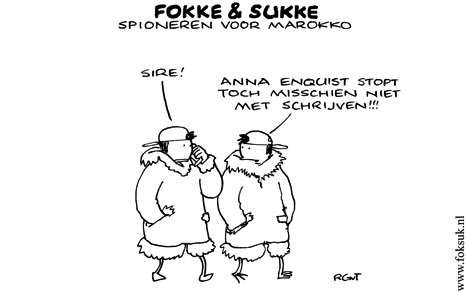 F&S spioneren voor Marokko (NRC, vr, 19-09-08)