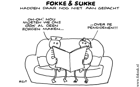 F&S hadden daar nog niet aan gedacht (NRC, do, 09-10-08)