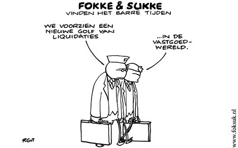 F&S vinden het barre tijden (NRC, ma, 20-10-08)