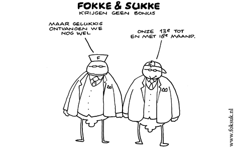 F&S krijgen geen bonus (NRC, do, 23-10-08)