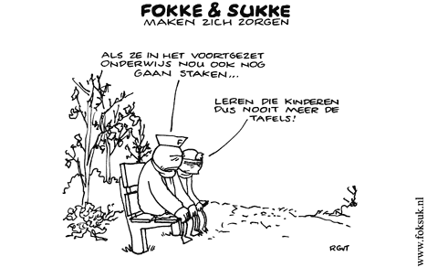 F&S maken zich zorgen (NRC, ma, 27-10-08)