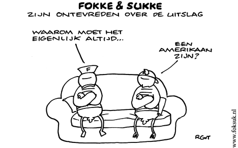 F&S zijn ontevreden over de uitslag (NRC, vrij, 05-11-2008)