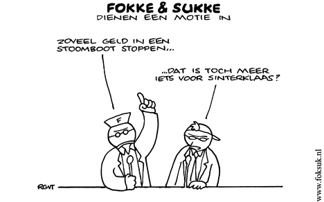 F&S dienen een motie in (NRC, do, 06-11-08)