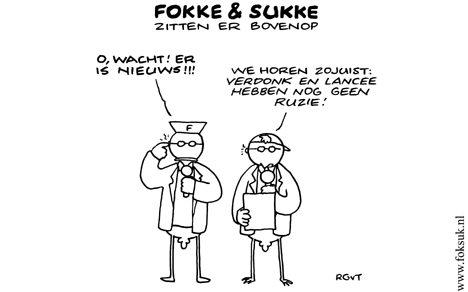 F&S zitten er bovenop (NRC, di, 02-12-08)