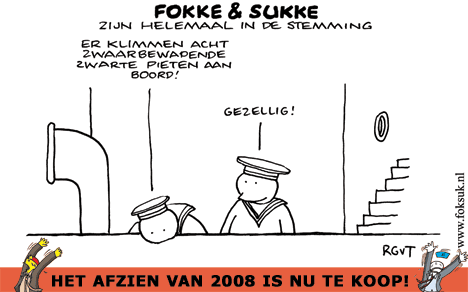 F&S zijn helemaal in de stemming (NRC, do, 04-12-08)