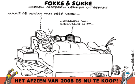 F&S hebben gisteren lekker uitgepakt (NRC, za, 06-12-08)