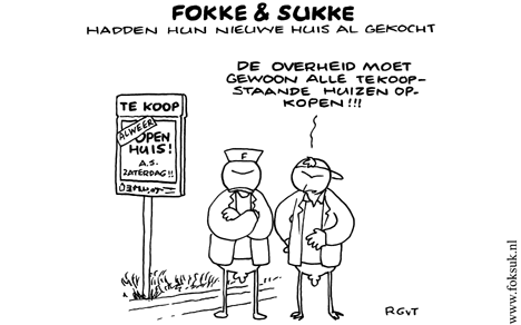 F&S hadden hun nieuwe huis al gekocht (NRC, wo, 10-2-08)