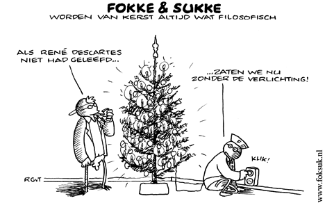 F&S worden van kerst altijd wat filosofisch (NRC, ma, 22-12-08)