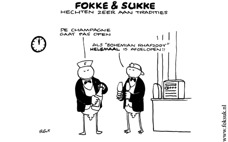 F&S hechten zeer aan traditie (NEXT, wo, 31-12-08)