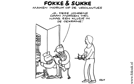 F&S maken indruk op de vrouwtjes (NRC, vr, 09-01-09)