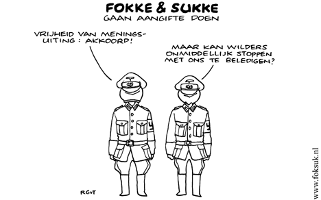 F&S gaan aangifte doen (NRC, vr, 23-01-09)