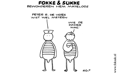 F&S bewonderen hem mateloos (NRC, ma, 26-01-09)