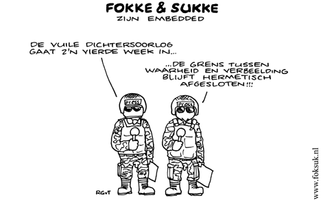 F&S zijn embedded (NRC, di, 27-01-09)