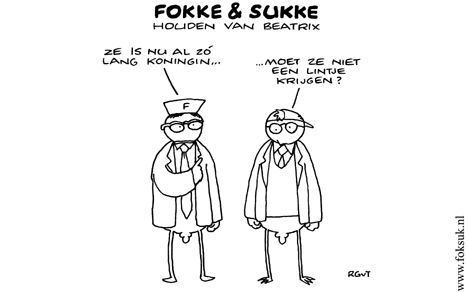 F&S houden van Beatrix (NRC, za, 31-01-09)