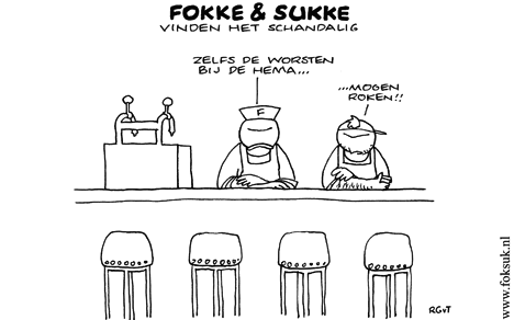 F&S vinden het schandalig (NRC, di, 10-02-09)