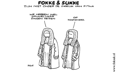 F&S zijn niet onder de indruk van Fitna (NRC, do, 12-02-09)