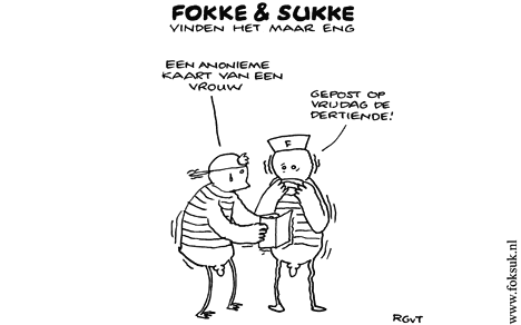 F&S vinden het maar eng (NRC, za, 14-02-09)