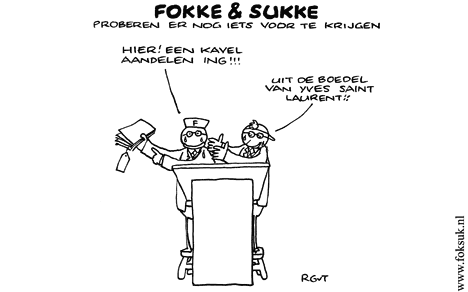 F&S proberen er nog iets voor te krijgen (NRC, di, 24-02-09)