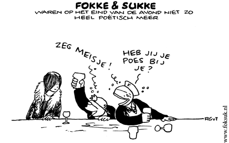 F&S waren aan het eind van de avond niet zo heel poëtisch meer (NRC, wo, 11-03-09)