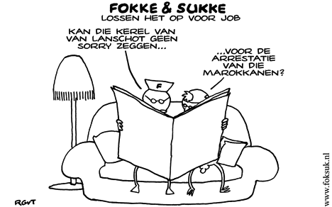 F&S lossen het op voor Job (NEXT, ma, 23-03-09)