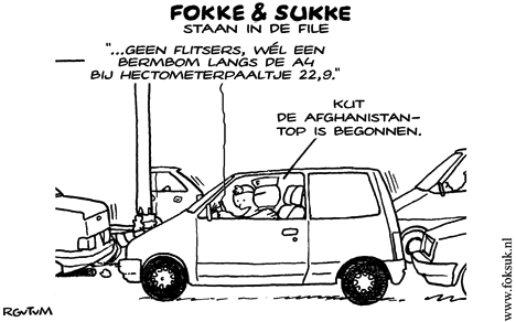 F&S staan in de file (NRC, di, 31-03-09)
